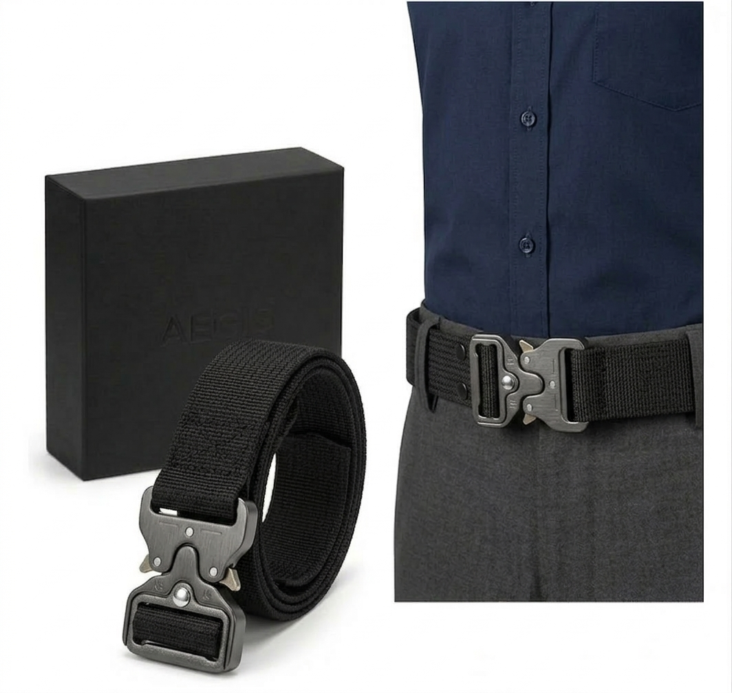 Ceinture Tactique — Nylon & Boucle Rapide