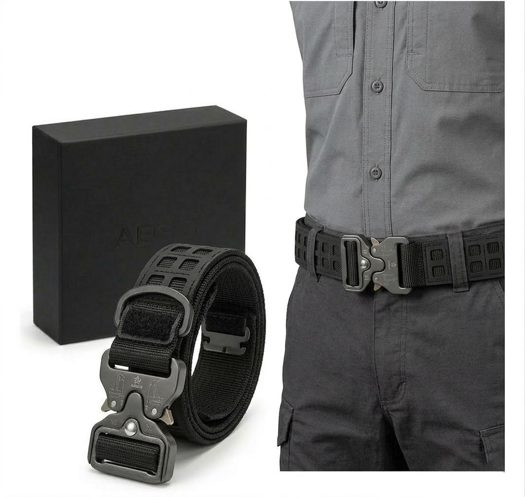 Ceinture Tactique — Nylon & Boucle Rapide