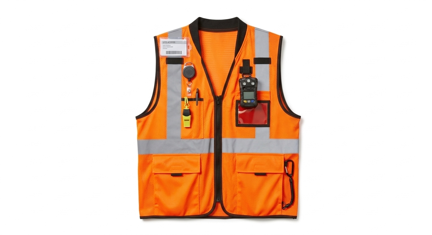 Gilet de Sécurité Haute Visibilité — Multi-poches