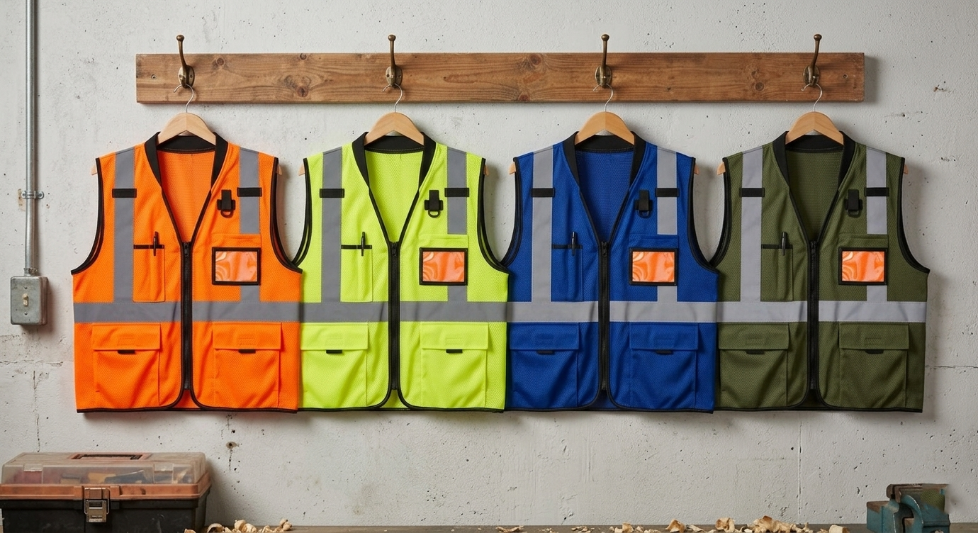 Gilet de Sécurité Haute Visibilité — Multi-poches